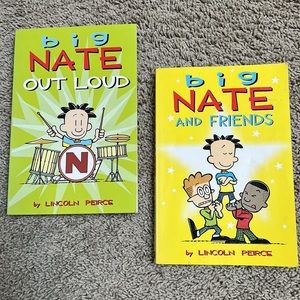 Big Nate Out Loud & Big Nate & Friends 2 Book Bundle by Lincoln Peirce